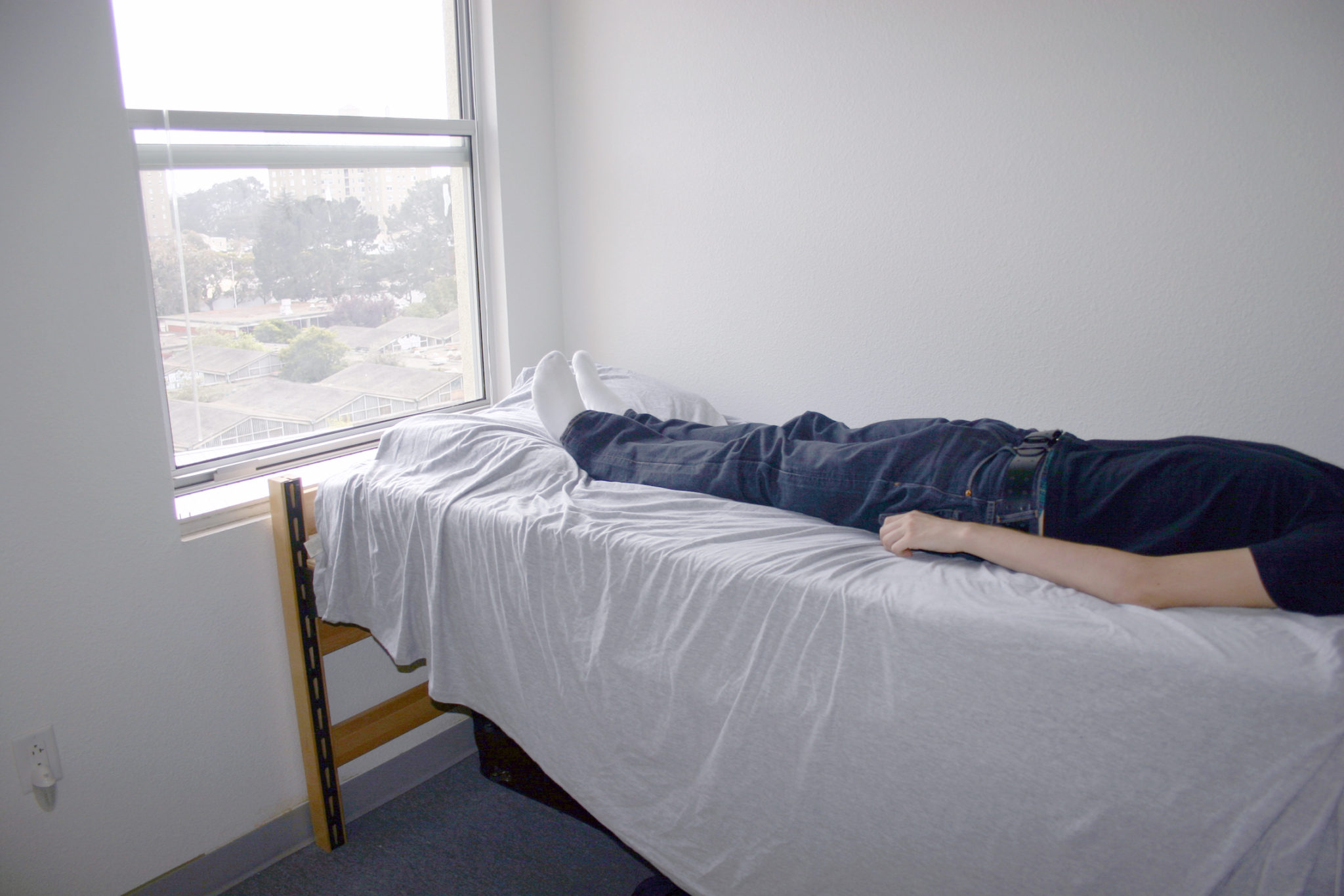 Dorm Bed Headless Selfie 2004 The Chris Girard Blog