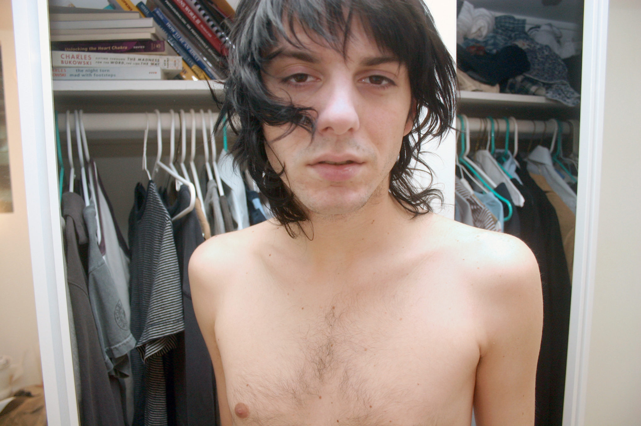 Closet Shirtless Selfie 2005 The Chris Girard Blog